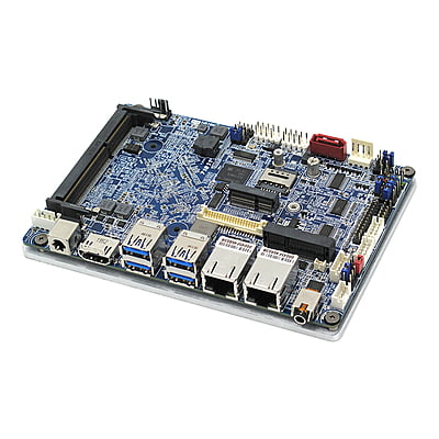 ECM-3455J - 3.5" SBC with Intel Celeron J3455J Quad Core Processor Onboard