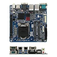 MX310H mini-ITX Motherboard supports 8th/9th Gen Intel® Core-i/Pentium/Celeron Processors, ATX-Power