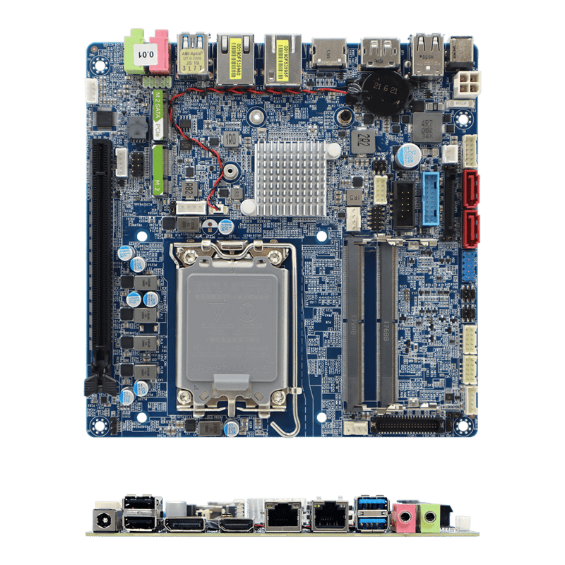 MX610HD supports 12th/13th/14th Gen Intel® Core™ i 9/7/5/3 Processor, DC Power