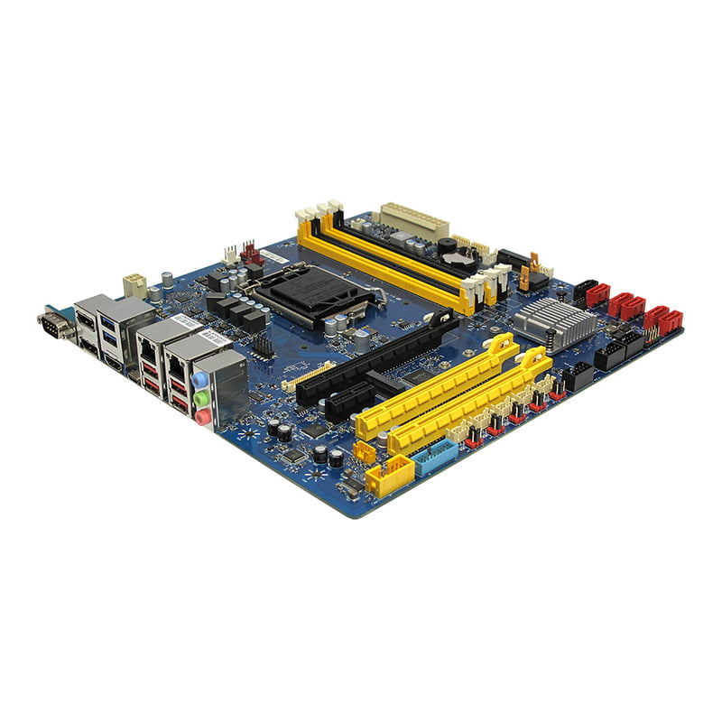 RX370Q Micro ATX Motherboard supports supports 8th/9th Gen Intel® Core-i/Pentium/Celeron Processors