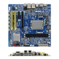 RX610H Micro ATX Motherboard supports 12th/13th/14th Gen Intel® Core™ i 9/7/5/3 Processor